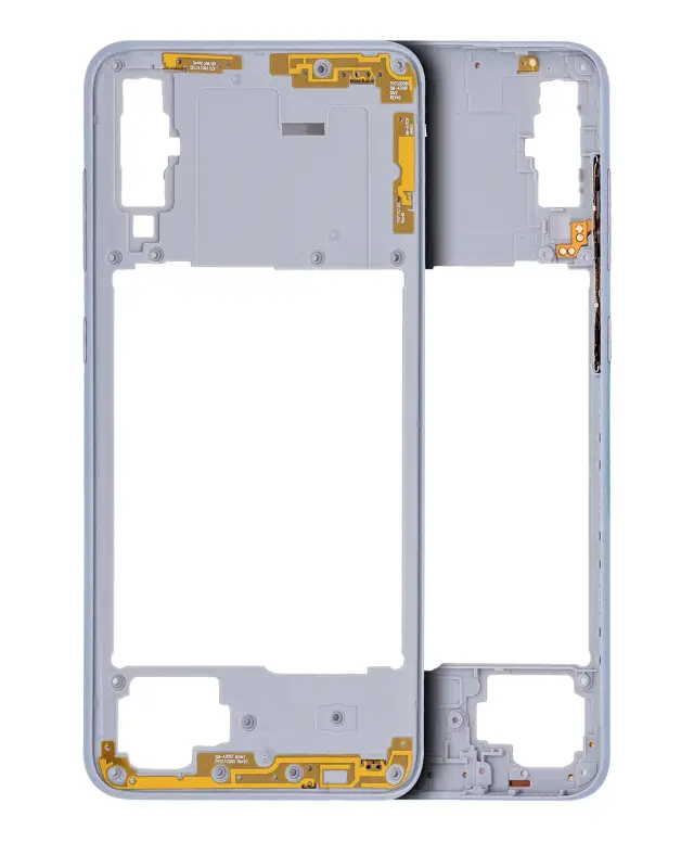 Châssis pour Samsung Galaxy A70 (A705 / 2019) (compatible premium, blanc)
