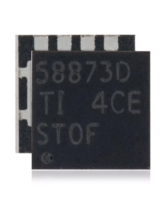 Paire de MOSFET de puissance NexFET pour convertisseur abaisseur synchrone pour Apple MacBooks (CSD58873Q3D / CSD58873D / 58873D: QFN-8 Pin)