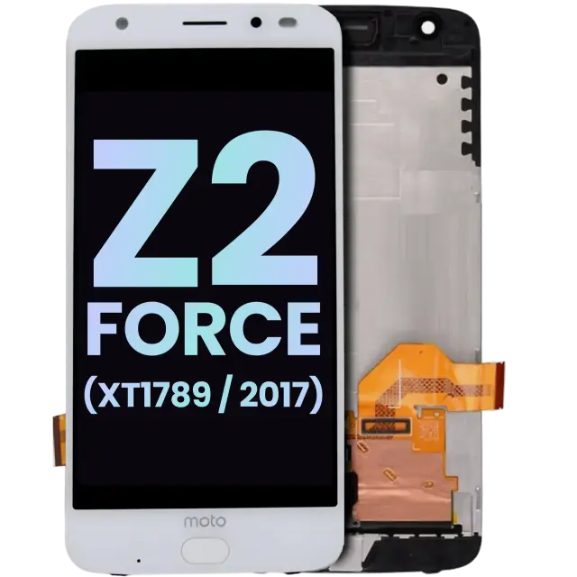 Écran pour Motorola Moto Z2 Force (XT1789 / 2017) (origine, blanc)