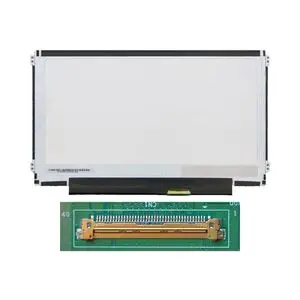 Dalle Ordinateur Portable 11.6" Slim HD (1366x768) LCD 60Hz, Video 40pin Droite 25mm, Fixation Gauche Droite