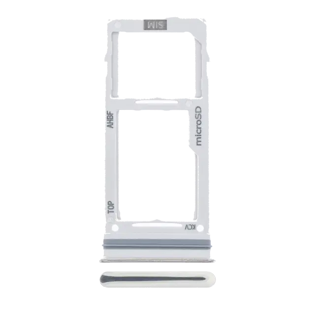 Tiroir SIM pour Samsung Galaxy A52 4G (A525 / 2021) / 5G (A526 / 2021) A52S 5G (A528 / 2021) (Awesome White)