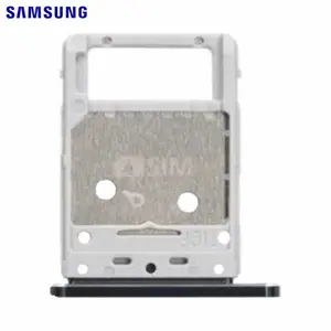 Tiroir SIM Original Samsung Galaxy Tab S7 Plus Wi-Fi T970/Galaxy Tab S7 Plus 5G T976 GH98-45679A Noir Mystique