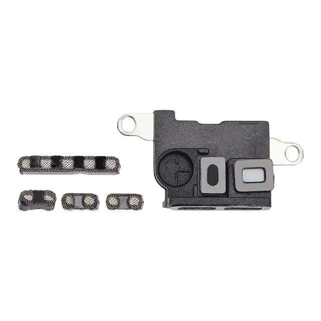 Grille de haut-parleur / micro pour Apple iPhone 11 Pro Max (or, lot de 10)