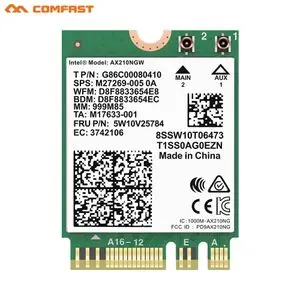 Carte WiFi PCI-E Comfast CF-AX210-M Wifi 6 + Bluetooth (5374 Mbps)
