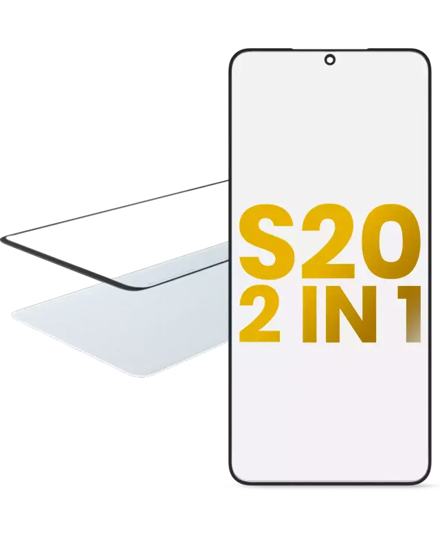 Vitre d’écran avec OCA pour Samsung Galaxy S20