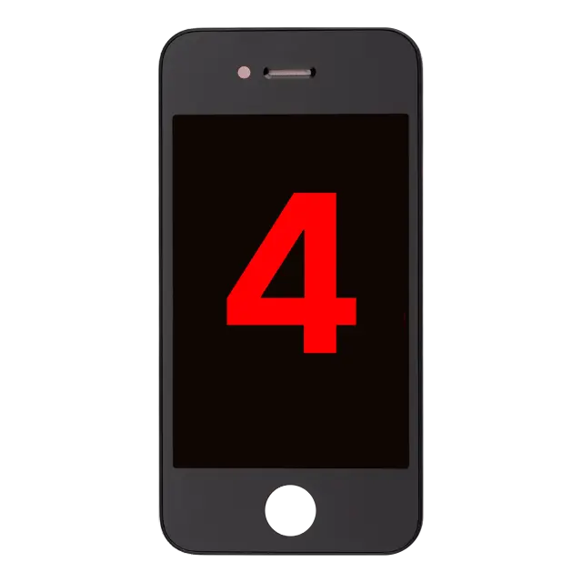Écran pour Apple iPhone 4 (CDMA, compatible premium, noir)