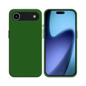 Coque Silicone Compatible pour Apple iPhone Air (#64) Vert Foncé