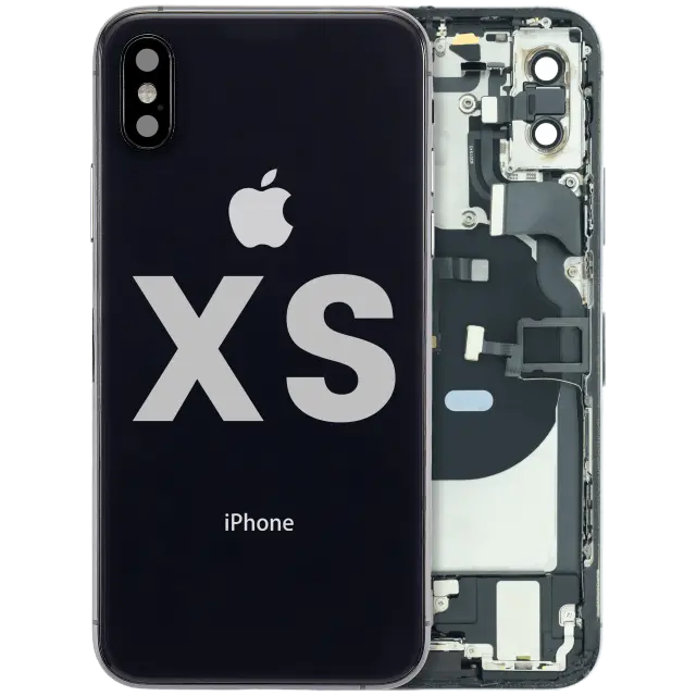 Châssis pour Apple iPhone XS (origine d'occasion — grade A, gris sidéral)