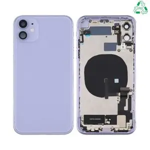Coque de Réparation Complète Aftermarket (PIEC) Apple iPhone 11 Mauve