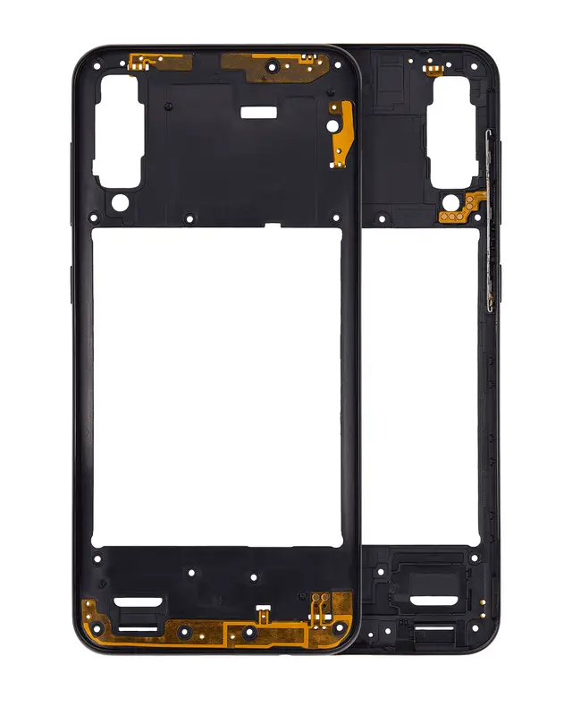 Châssis pour Samsung Galaxy A50s (A507 / 2019) (compatible premium, Prism Crush Black)