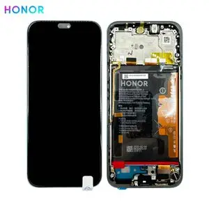 Bloc Écran Complet avec Châssis et Batterie Original Honor 400 Lite 0235ANTB Marrs Green