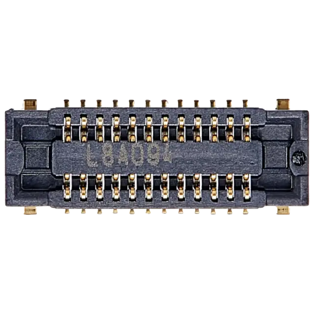 Pièce à microsouder pour Samsung Galaxy A13 5G (A136U / 2021) (24 Pin) — Caméra avant FPC Connector (On The carte mère) (Female)