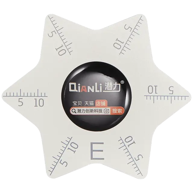 Médiator d’ouverture et levier en acier inoxydable Qianli (modèle E)