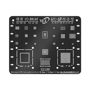 Pochoir de Rebillage WL pour iPhone 6 & 6 Plus