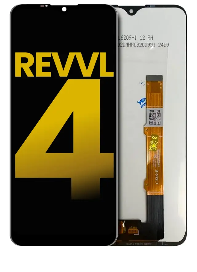 Écran LCD sans châssis pour Revvl T-Mobile Revvl 4 (5007 / 2020) (reconditionné, toutes couleurs)