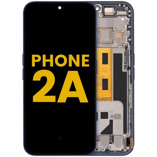 Écran OLED avec châssis pour Nothing Phone (2a) (reconditionné, bleu)