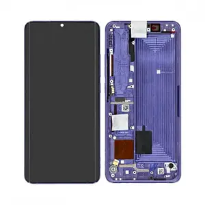 Écran Tactile avec Châssis Xiaomi Mi Note 10 Lite Violet