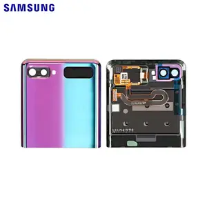 Cache Arrière Original Samsung Galaxy Z Flip F700 (Supérieur) GH96-13380B Violet