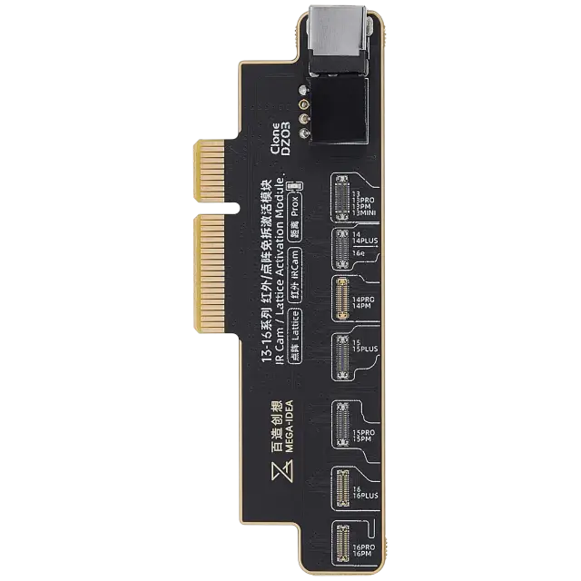 Carte de réparation Face ID Qianli Clone-DZ03 pour iPhone 13 à 16 Pro Max