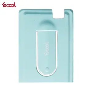 Porte-Cartes Silicone fscool M3 (Adhésif) Bleu