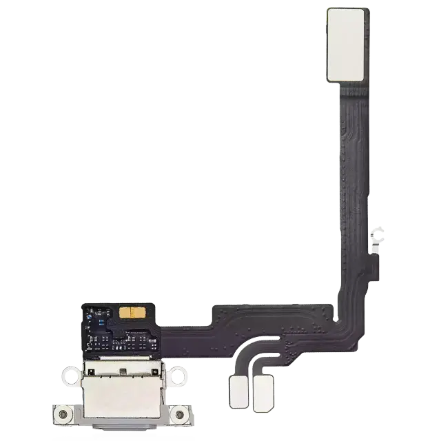 Dock de charge pour Apple iPhone 16 Pro (origine, White Titanium)