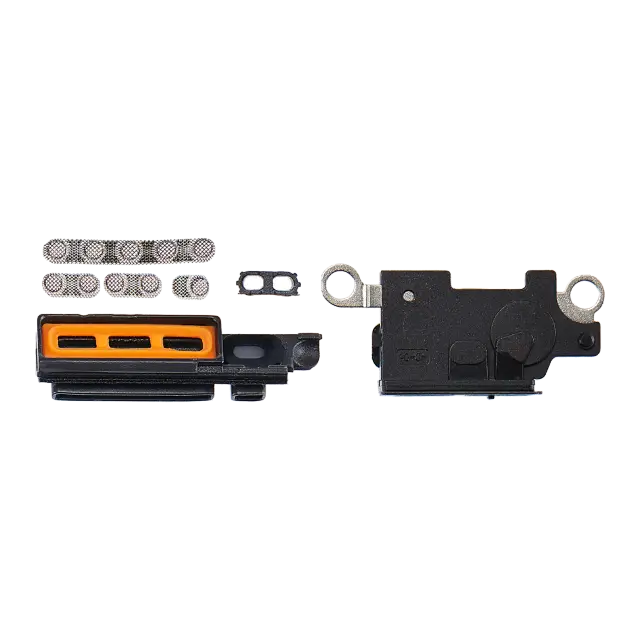 Grille de haut-parleur / micro pour Apple iPhone 13 Pro Max (gris, lot de 10)