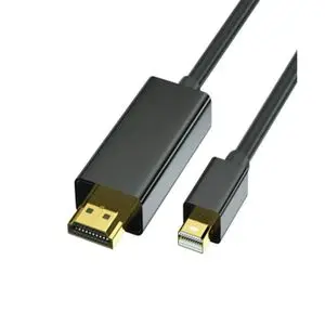 Câble Mini DisplayPort Mâle vers HDMI Mâle - 1,8m - Noir