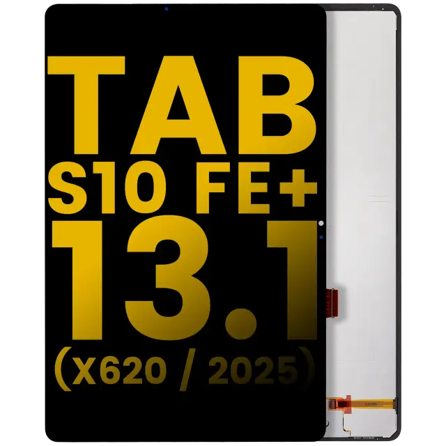 Écran LCD sans châssis pour Samsung Galaxy Tab S10 FE Plus 13,1" (X620 / 2025) (reconditionné, noir)