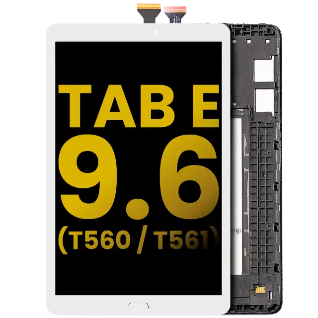 Écran pour Samsung Galaxy Tab E 9.6" (T560 / T561 / T567) (2015) (reconditionné, blanc)