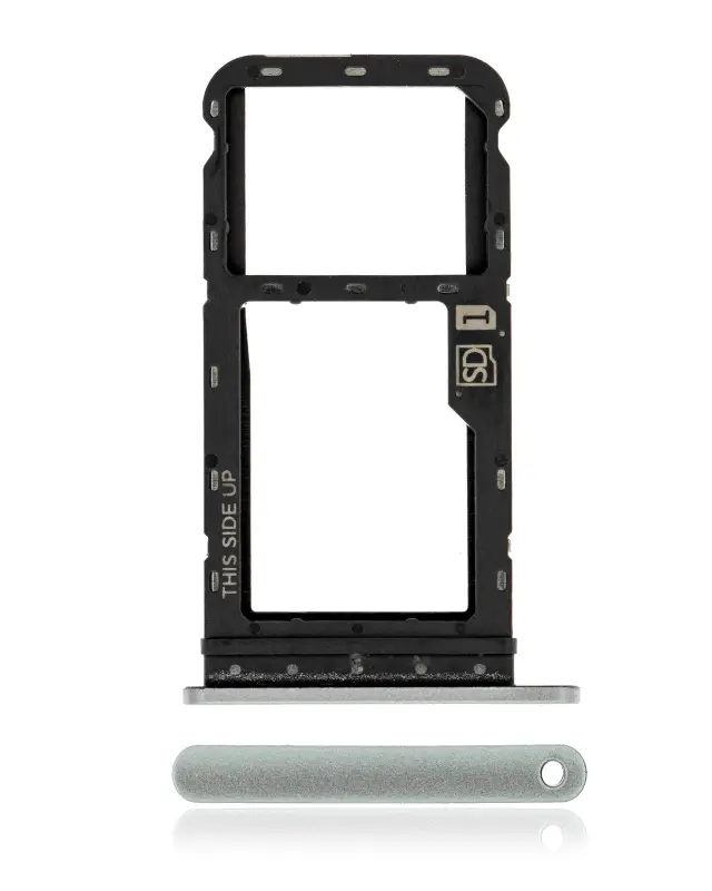 Tiroir SIM pour Motorola Moto G Power (XT2117 / 2021) (origine, Hazy Silver)