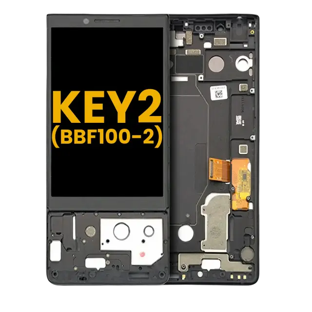Écran LCD avec châssis pour BlackBerry Keytwo (BBF100-2)