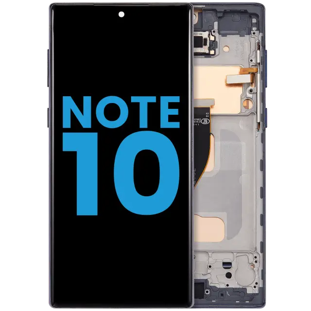 Écran pour Samsung Galaxy Note 10 (version US & internationale, Aftermarket: Incell, Aura Black)