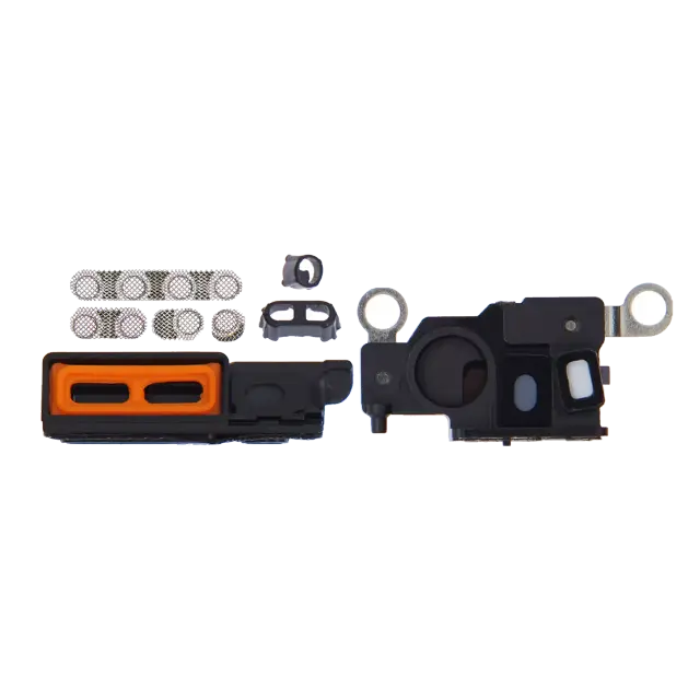 Grille de haut-parleur / micro pour Apple iPhone 13 Pro (or, lot de 10)