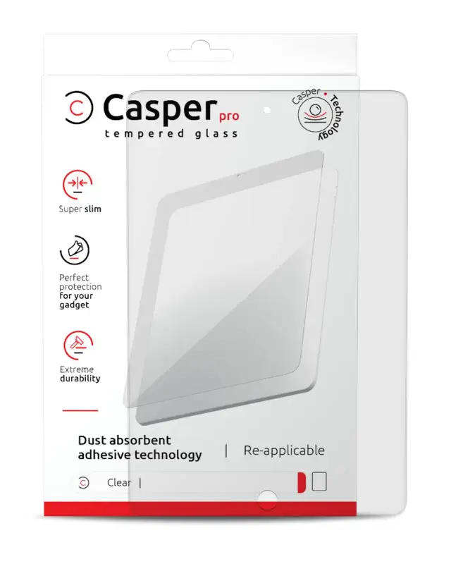 Verre trempé pour Apple iPad Pro 12.9 3rd Gen (2018) / iPad 12.9 4th Gen (2020) / iPad 12.9 5th Gen (2021) / iPad 12.9 6th Gen (2022) (blister, transparent)