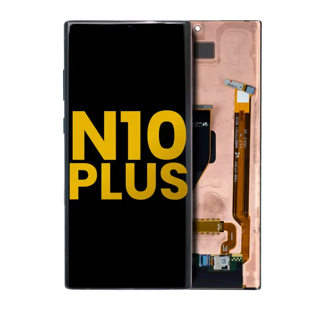 Écran OLED sans châssis pour Samsung Galaxy Note 10 Plus / 5G (reconditionné, toutes couleurs)