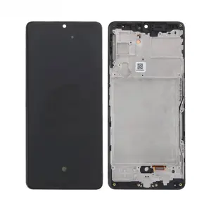 Écran Tactile Oled avec Châssis Samsung Galaxy A42 5G A426 Noir