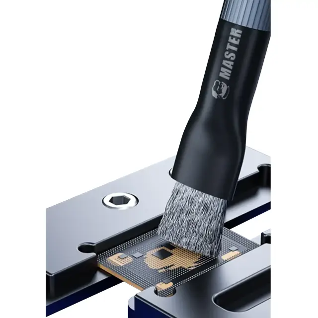 Brosse en acier Mechanic pour retrait de colle sur puces de carte mère