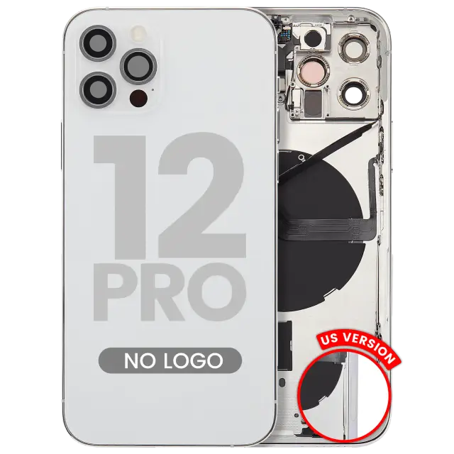 Châssis pour Apple iPhone 12 Pro (version US, compatible premium, argent)