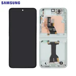 Écran Tactile Original Samsung Galaxy Z Flip 6 5G F741 GH82-35013D GH82-35014D Vert d'Eau