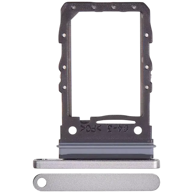 Tiroir SIM pour Samsung Galaxy Z Flip 6 (F741) (premium, Silver Shadow)