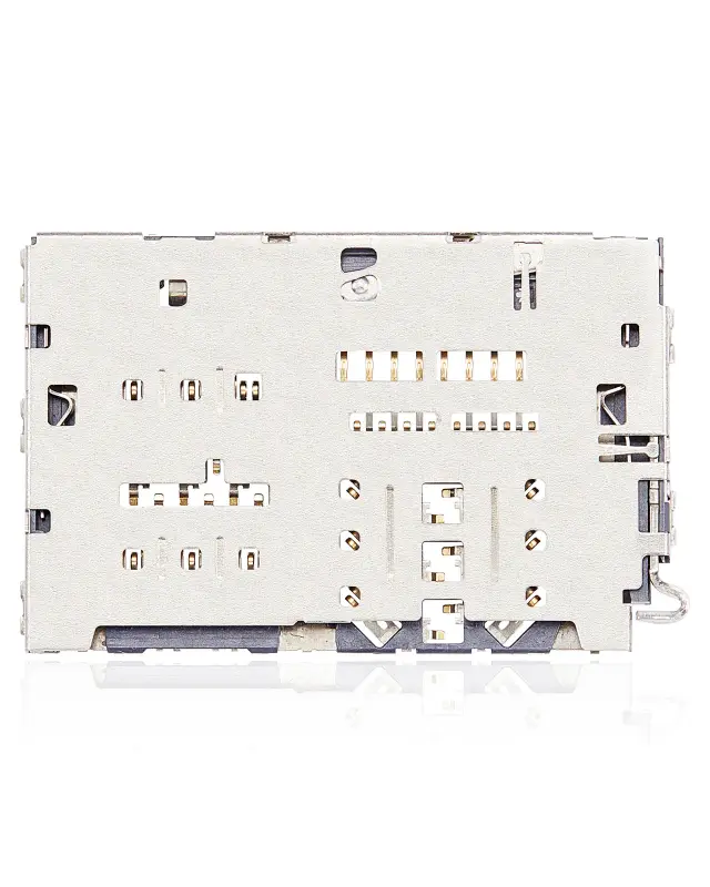 Lecteur SIM pour Samsung Galaxy A32 5G (A326 / 2021) / A32 (A325 / 2021) / M30 (M305 / 2019) / A50S (A507 / 2019) (lot de 4, soudure requise)