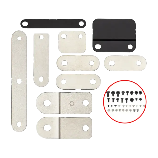 Jeu de petits supports métalliques pour Apple MacBook Pro 16" A2485 (2021) Pro / Max