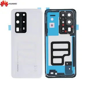 Cache Arrière Original Huawei P40 Pro Plus 02353SKS Blanc Céramique