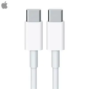Câble Data USB-C vers USB-C Apple MLL82ZM/A 96W 2m Blanc
