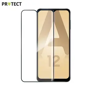 Verre Trempé Intégral PROTECT pour Samsung Galaxy A12 A125/Galaxy A12 Nacho A127 Noir