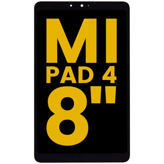 Écran LCD sans châssis pour Xiaomi Mi Pad 4 8'' (reconditionné, noir)