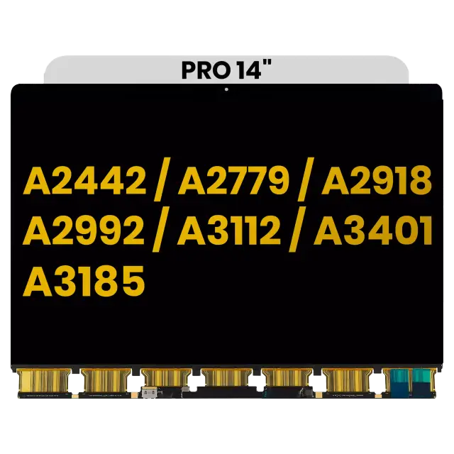 Dalle LCD seule pour MacBook Pro 14 pouces A2442 / A2779 / A2918 / A2992 / A3112 / A3401 / A3185 (compatible premium) — vue 1
