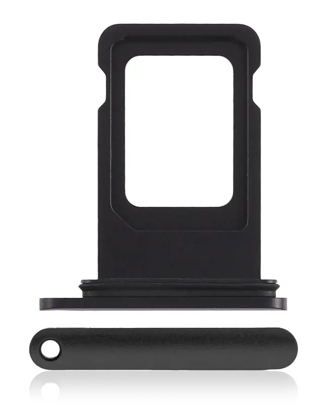 Tiroir double SIM pour Apple iPhone XR (noir)