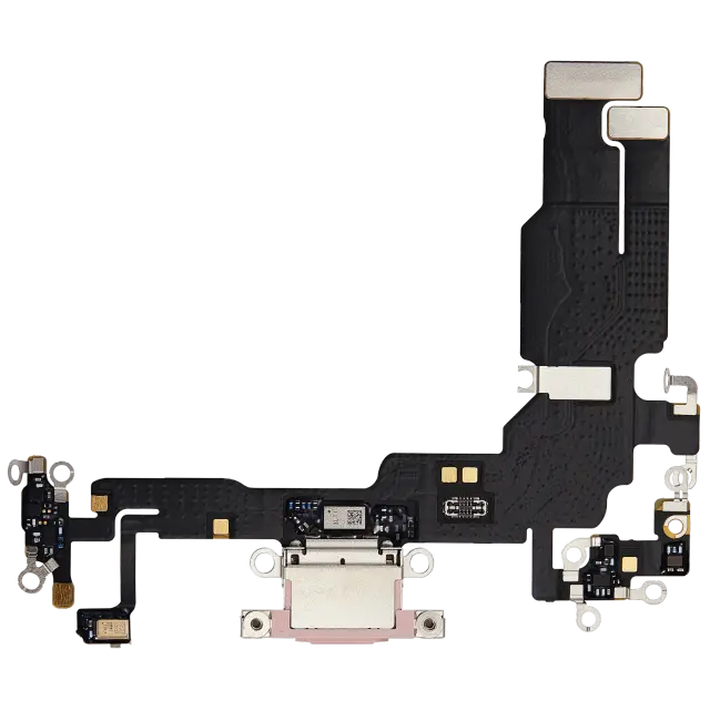 Dock de charge pour Apple iPhone 15 (origine d'occasion, rose)