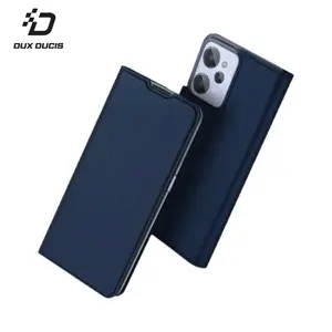 Housse de Protection Skin Pro Dux Ducis pour Realme C31 Bleu